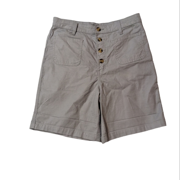 Lee Grey High Waisted Shorts  NWOT - Picture 2 of 10